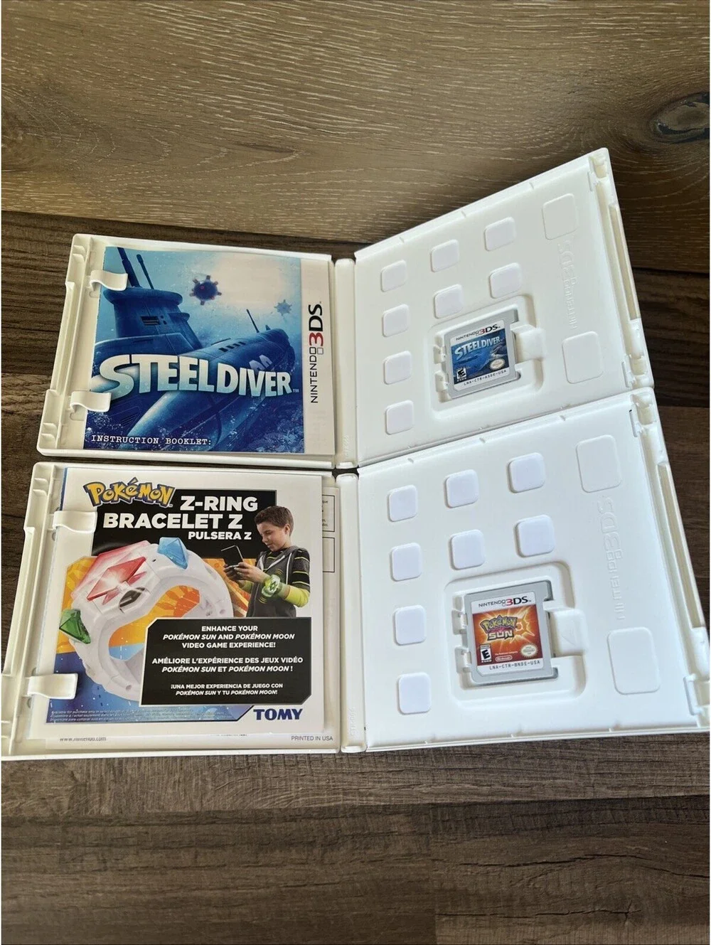Pokemon Sun & Steel Diver- Nintendo 3DS